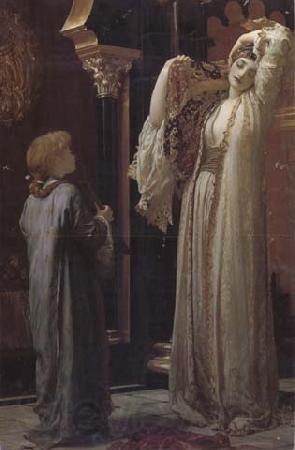 Lord Frederic Leighton The Light of the Hareem (mk32) Spain oil painting art